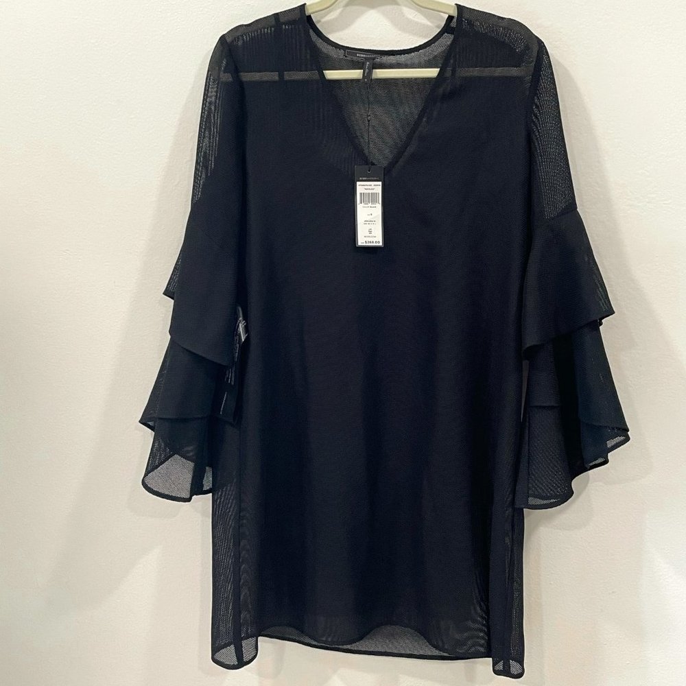 Sheer Black BCBG MAXAZRIA Dress